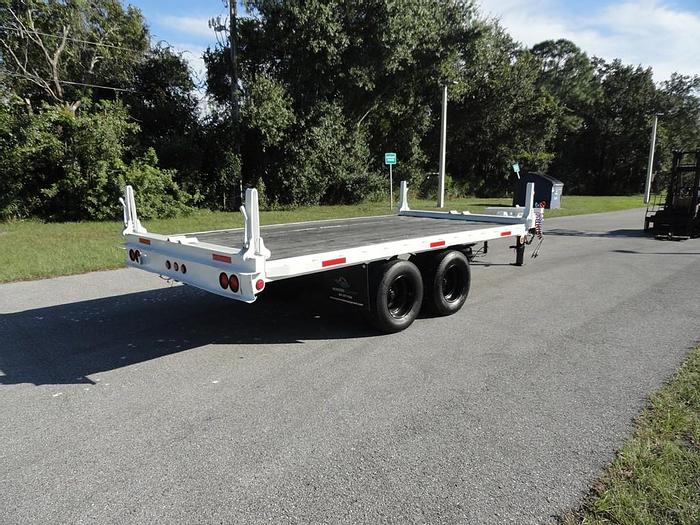 Used Allegheny Flatbed T/A AB Extendable Pole Trailer - 69389