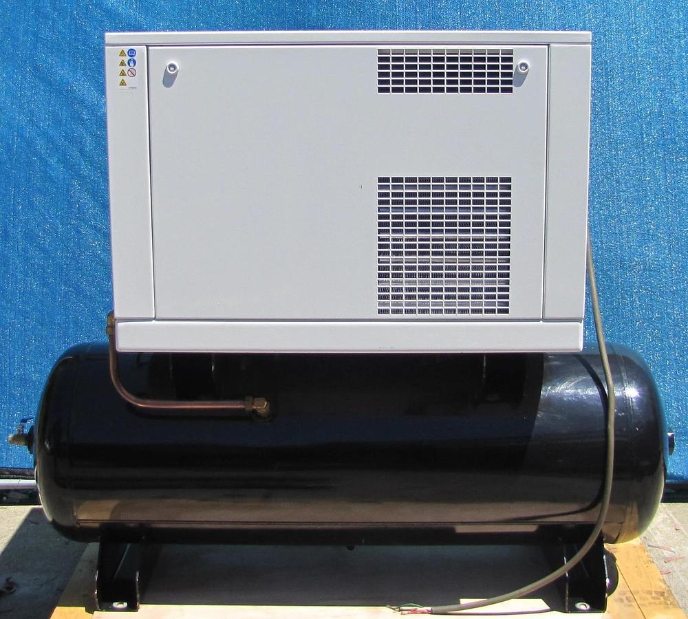 Used Gardner Denver 7.5 HP Piston Air Compressor 80 Gallon Tank 460V 3PH 160PSI