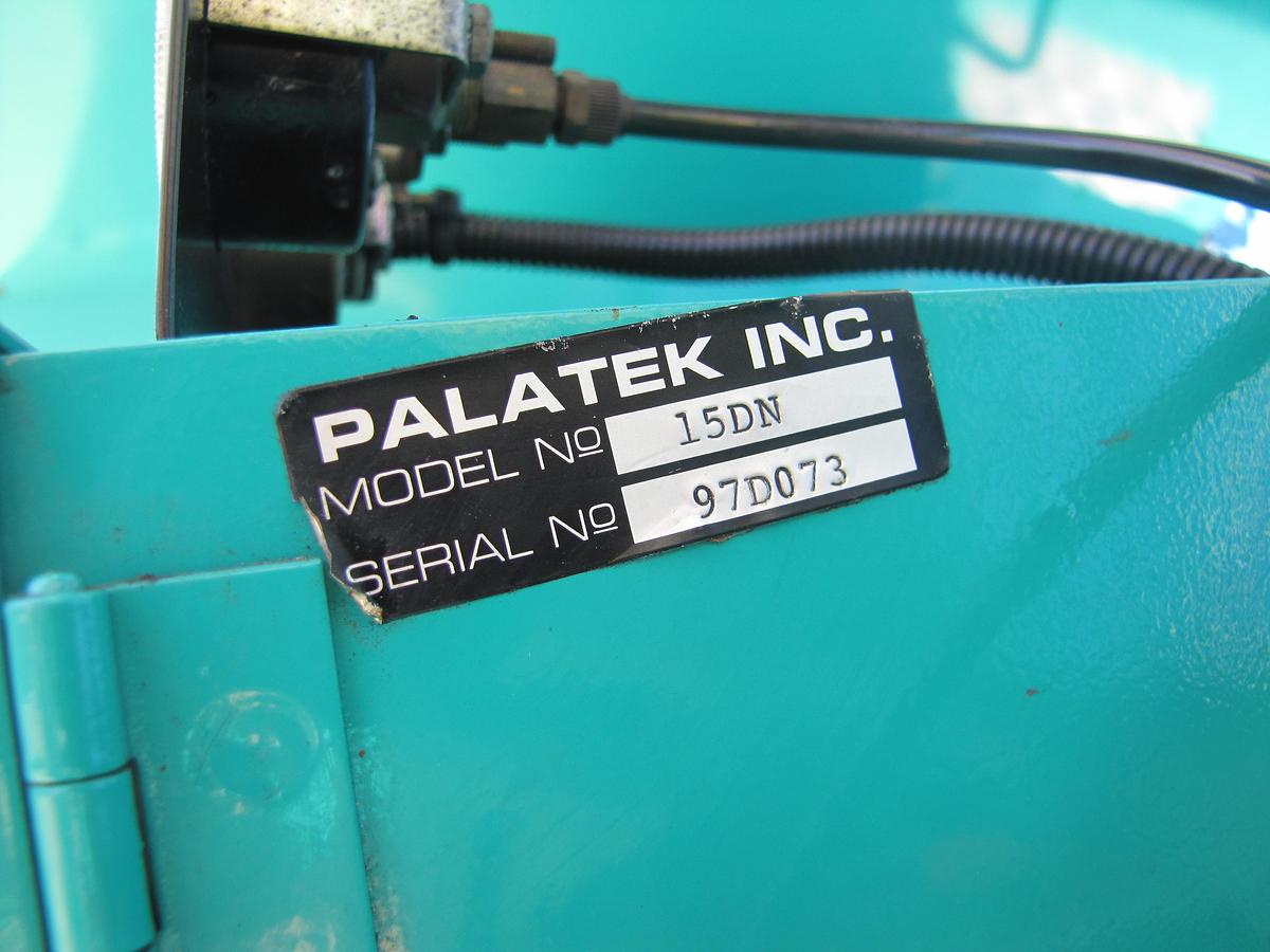 Used Sullivan Palatek 15 HP Rotary Screw Air Compressor with 120 Gallon Tank 51 CFM