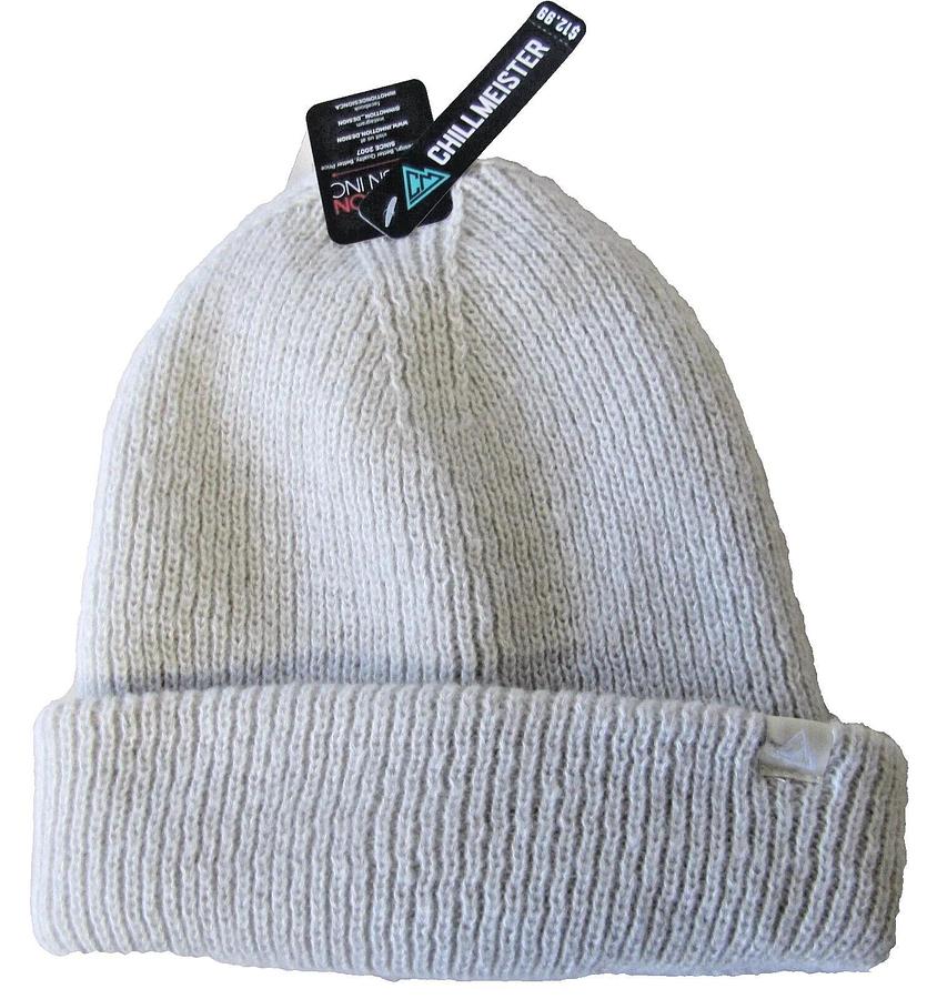 Chillmeister Knit Golf Brushed Beanie Cream
