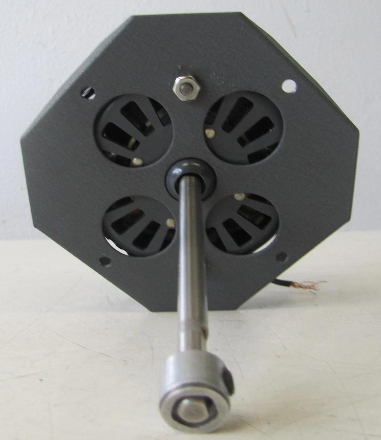 Used Fasco Industries 1/35 HP Electric Motor 230V .5A 1550 RPM 1/3" Diameter Shaft