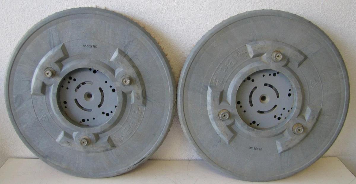 Used Nilfisk Advance Advenger 3400ST 16" Two Pad Drivers 56505780 Floor Scrubber