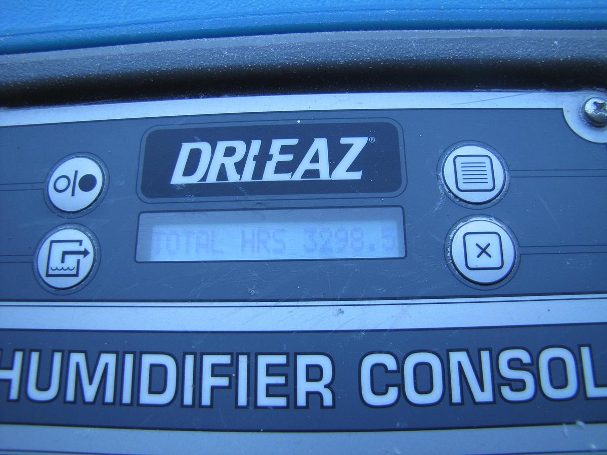 Used Drieaz Drizair 1200 Professional Dehumidifier 64 Pints /day Capacity 3298 Hours