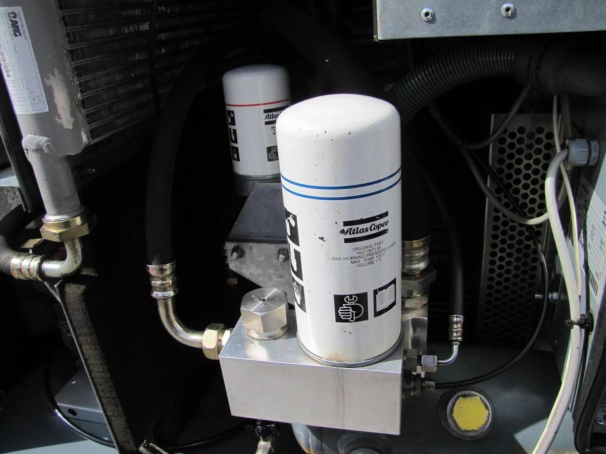 Used Atlas Copco GX7 10HP Rotary Screw Air Compressor 80 Gallon Tank Dryer 230V 3PH