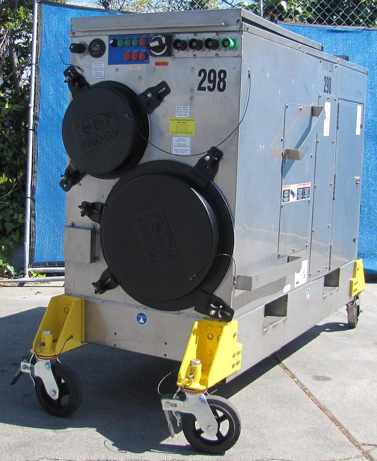 Used ARID Dry MS-2400/2000 Skid Mounted Desiccant Dehumidifier 2000 CFM 460V 3 PH