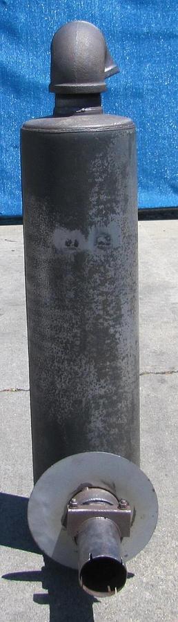 Used Kohler Industrial Muffler Silencer off Ford 175hp Natural Gas Engine / Generator