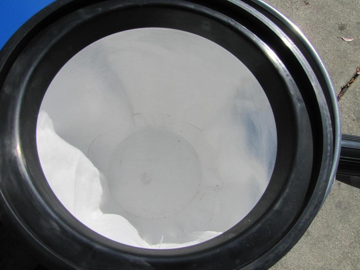 Used NST 4.5 HP Vacuum Dust Collector With Canister & Hose 230V 3 Ph Strong Suction