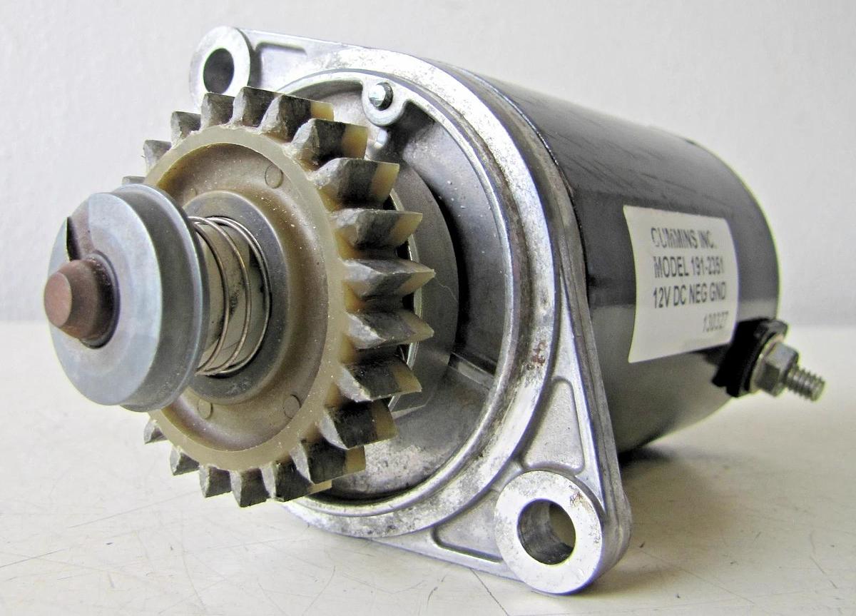 Used Onan Cummins 191-2351 Starter 12V DC for Microlite Microquiet RV Generator