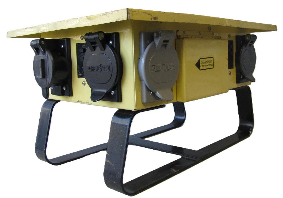 Used X-Treme Box Spider Temporary Power Distribution 50A 125/250V 3P 4W Twist Lock #2