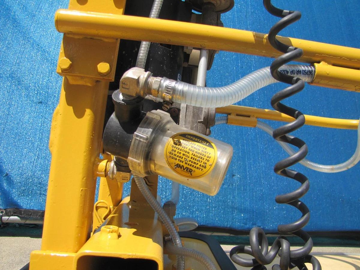 Used Anver 1000 lbs  Electric Powered Vacuum Pad Lifter Lift ET100S-FP 90° Tilting #2