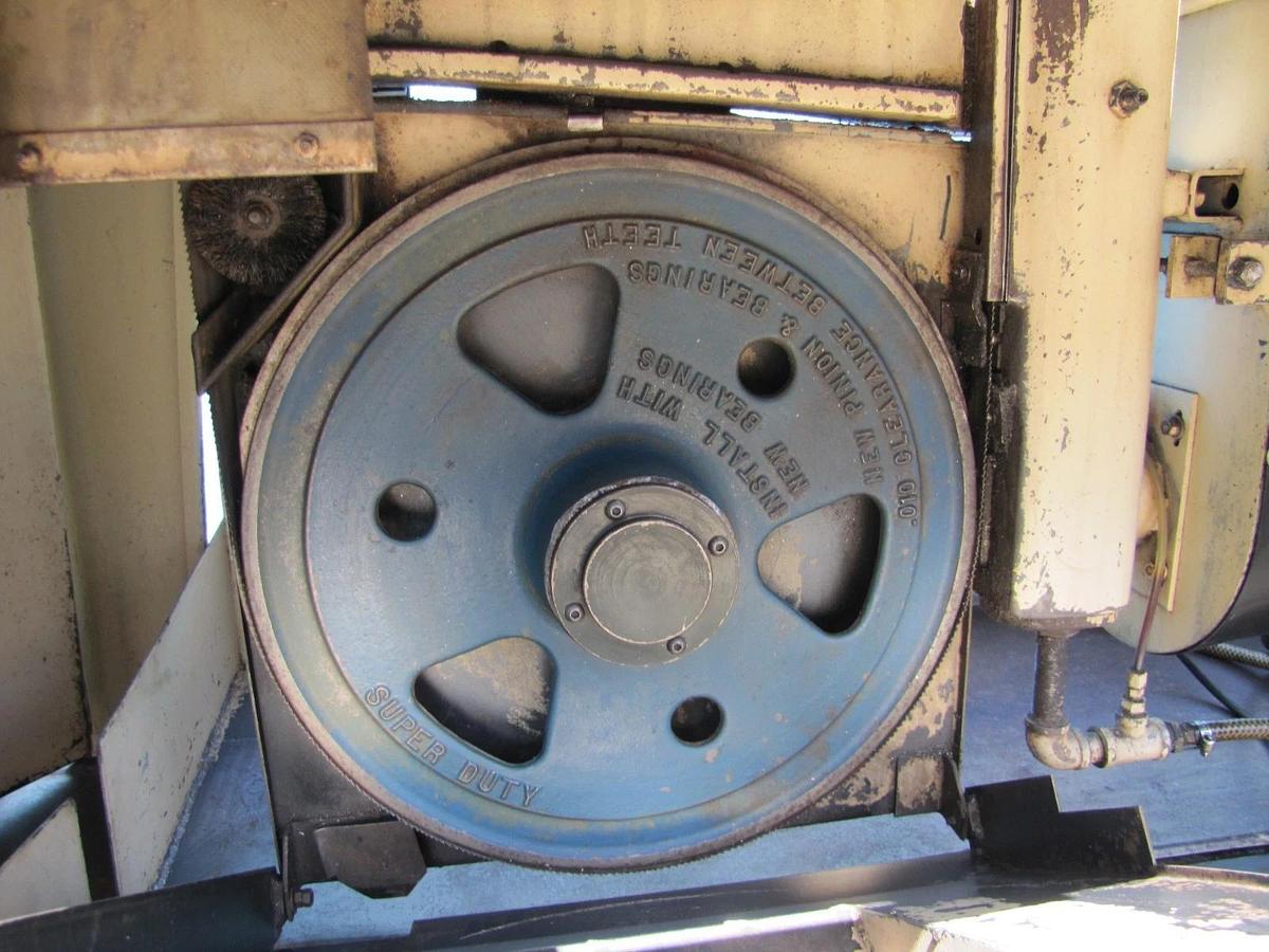 Used Marvel Series 8 Mark I Tilting Band Saw 230V 3PH Metal Cutting w/ Coolant Pump