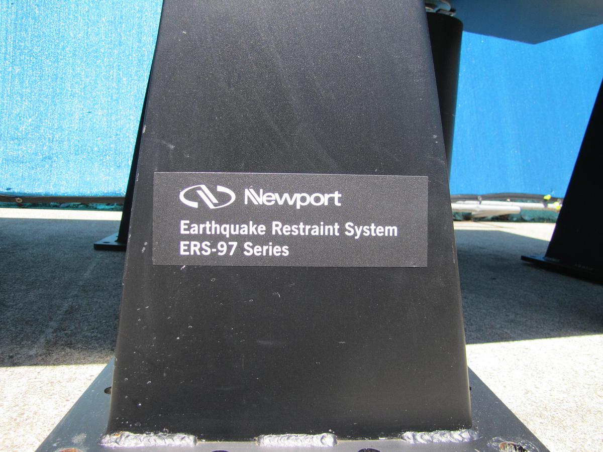 Used Newport RS 4000 8' x 4' Optical Breadboard  Sealed Hole Table Top RL-2000 Legs