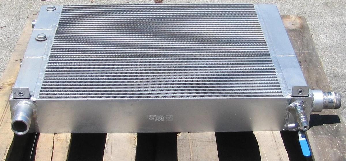 Used Gardner Denver Combination Oil Cooler ZS1069285 for 40 HP Air Compressor L23-29D