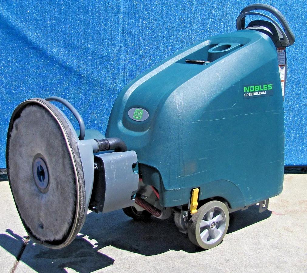 Used Tennant Nobles SpeedGleam SG5 20in Floor Burnisher 36 VDC Battery Only 144 Hrs!