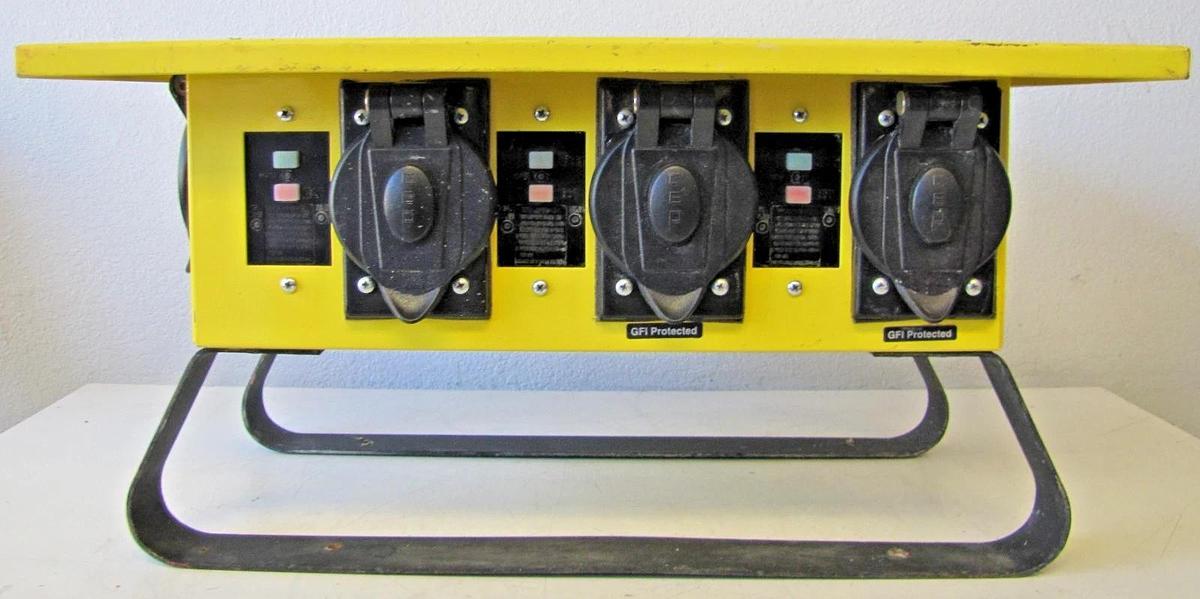 Used CEP 6506-G Spider Temporary Power Distribution Box 50A 125/250V Twist Lock #1