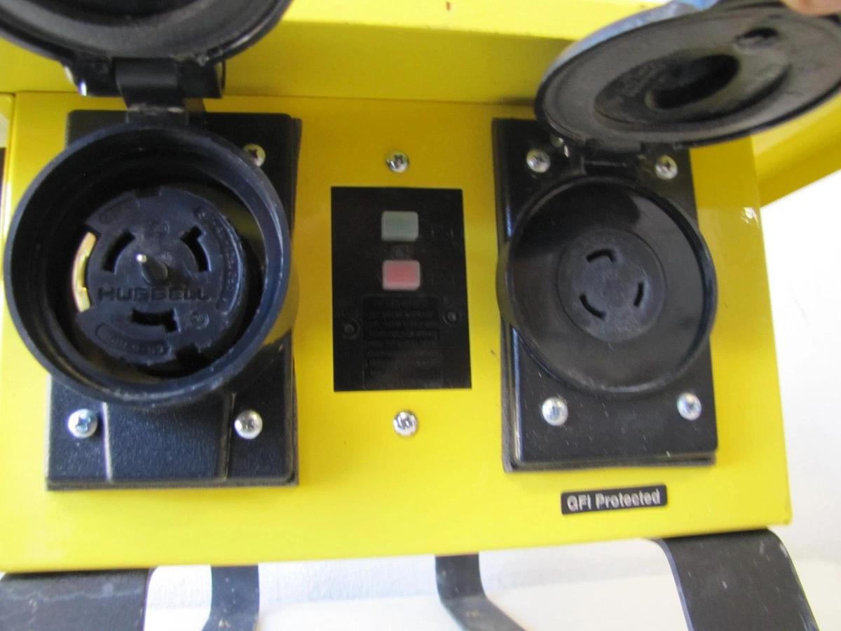 Used CEP 6506-G Spider Temporary Power Distribution Box 50A 125/250V Twist Lock #1