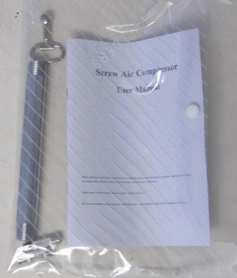 Used Maximus 10 HP Rotary Screw Air Compressor 460V Three Phase 38.8 CFM