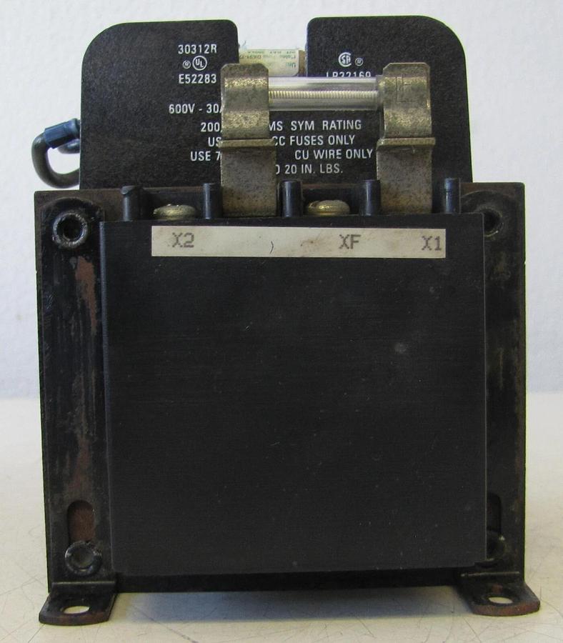 Used Micron Impervitran 150 KVA Control Transformer 230/460V Primary 115V Secondary