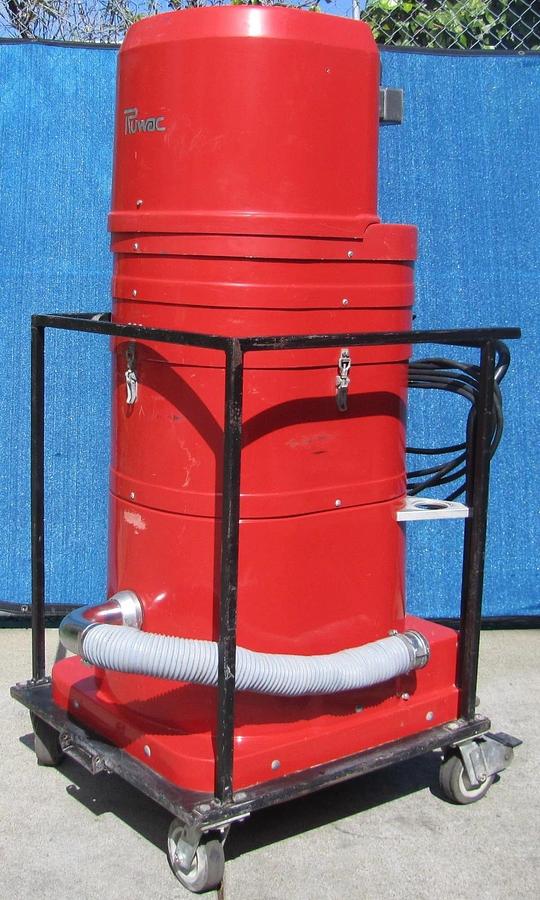 Used Ruwac 7.5 HP Concrete Dust Collector Vacuum DS2520 460V 3 Phase for Grinder