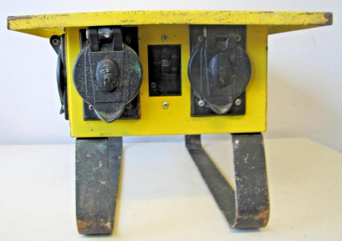 Used CEP 6506-G Spider Temporary Power Distribution Box 50A 125/250V Twist Lock #3