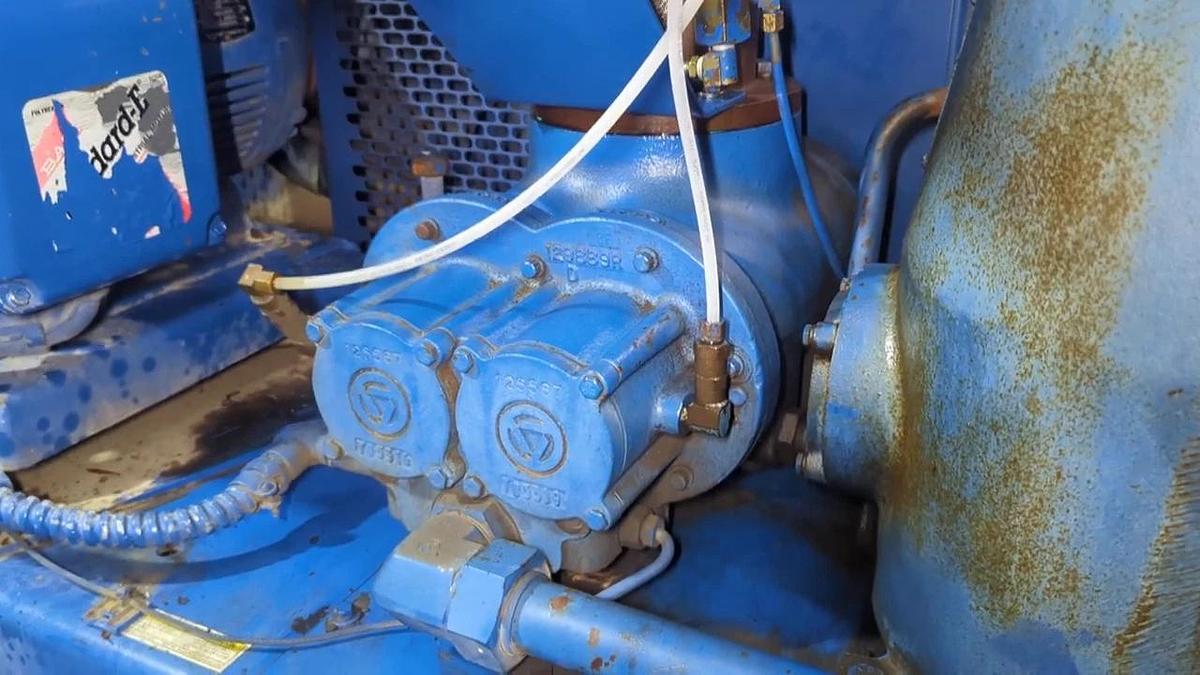 Used Quincy Airend Pump FSS127170 142296-001 for QSB-25 Rotary Screw Compressor 25HP
