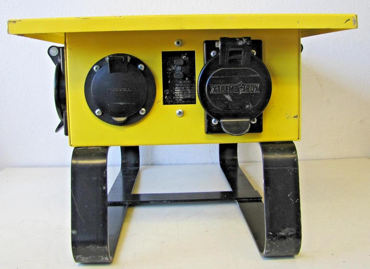 Used X-Treme Box Spider Temporary Power Distribution 50A 125/250V 3P 4W Twist Lock #1