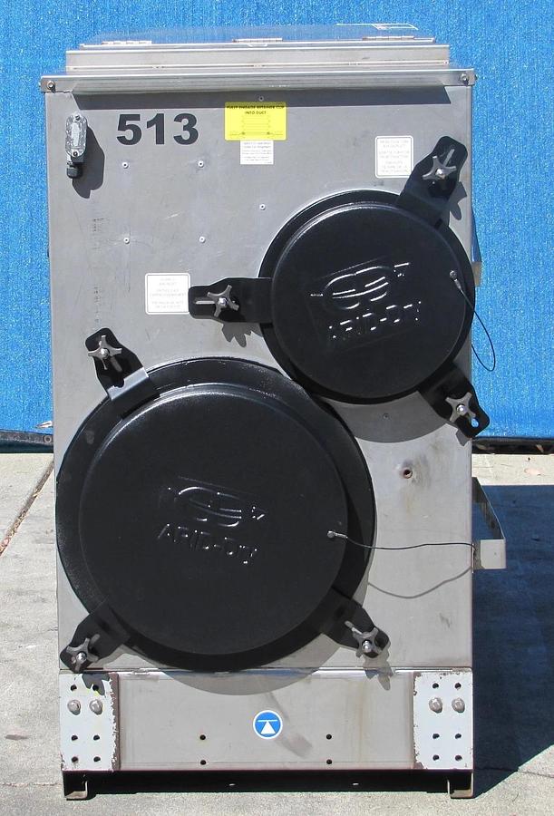 Used ARID Dry MS-2400/2000 Skid Mounted Desiccant Dehumidifier 2000 CFM 460V 3 PH