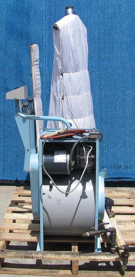 Used Cissell FFCD Dress Garment Form Finisher Steam Dry Cleaning Suzy Susie