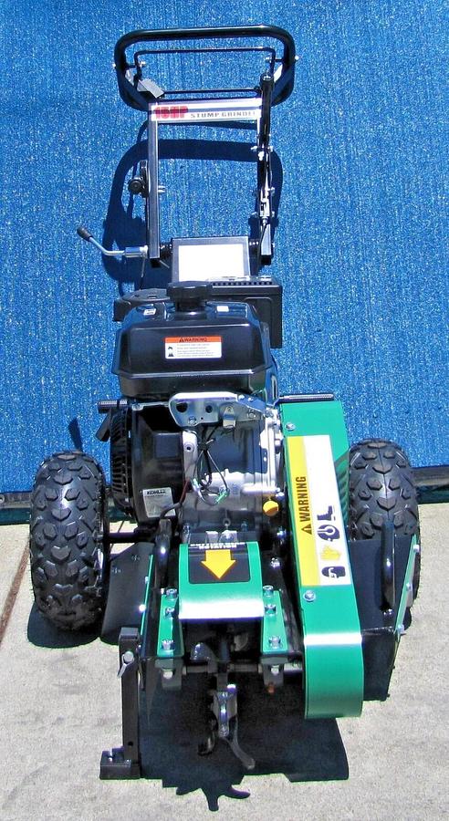 Used Maximus 15 HP Walk Behind Stump Grinder With Kohler Gas Engine & Extra Teeth
