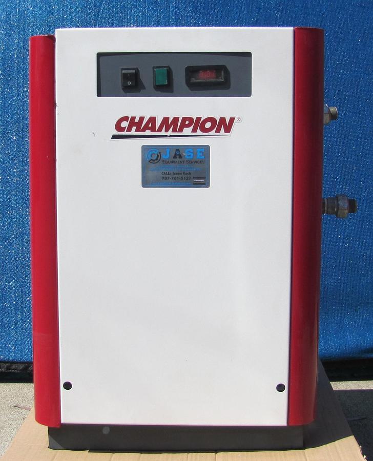 Used Champion Refrigerated Compressed Air Dyer CRN25A1 25 SCFM 232 PSI 115 VAC