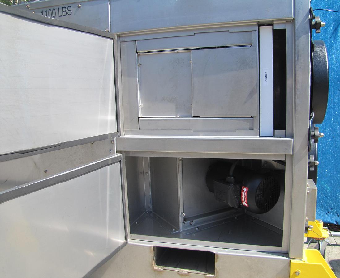 Used ARID Dry MS-2400/2000 Skid Mounted Desiccant Dehumidifier 2000 CFM 460V 3 PH