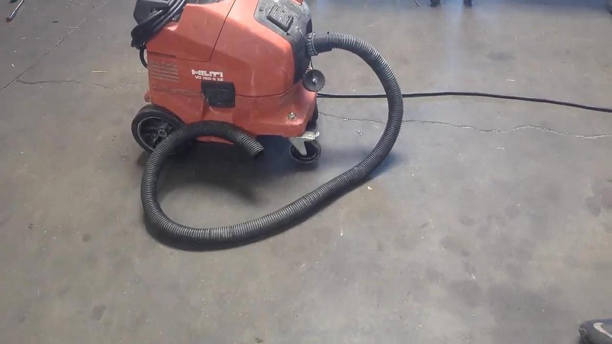 Used Hilti VC150-6XE Dust Extractor Vacuum 120V AC Hose Corded 120V Tool Outlet