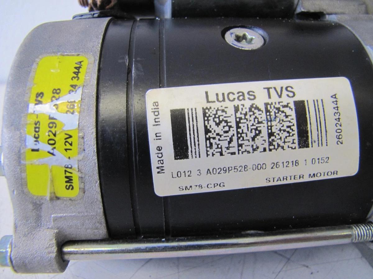 Used Cummins Onan A029P528 12V DC Electric Starter for RV Generator OEM