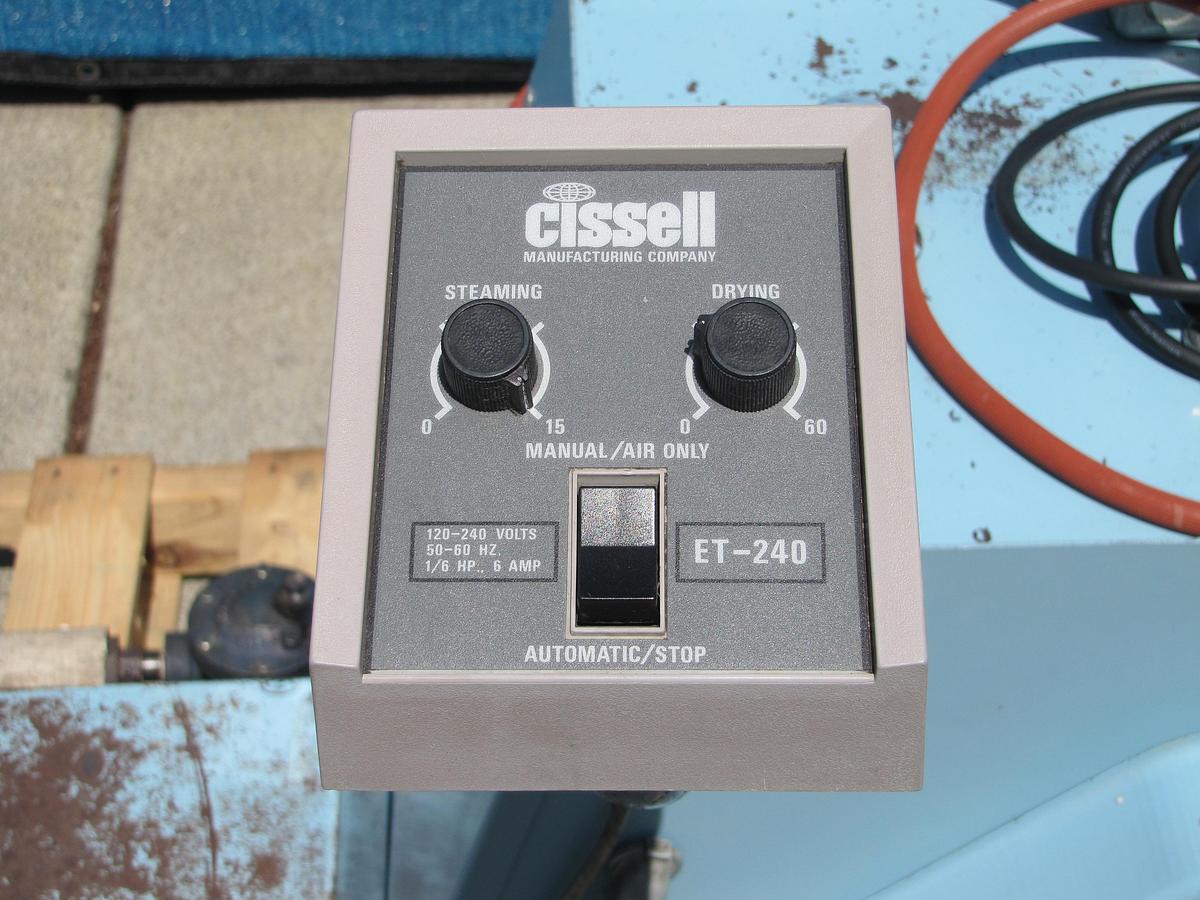 Used Cissell FFCD Dress Garment Form Finisher Steam Dry Cleaning  Suzy Susie