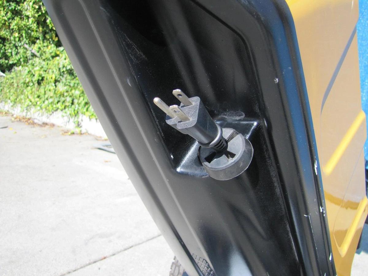 Used Big Joe T15 1500 lbs. Electric Walkie Puller Tugger 24 VDC W/ Battery Charger #1