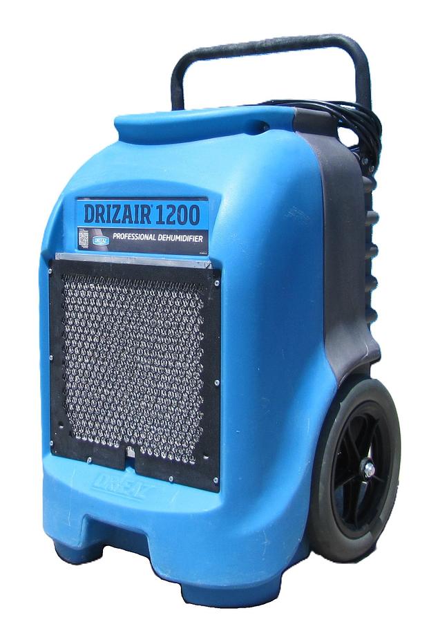 Used Drieaz Drizair 1200 Professional Dehumidifier 64 Pints /day Capacity 3298 Hours