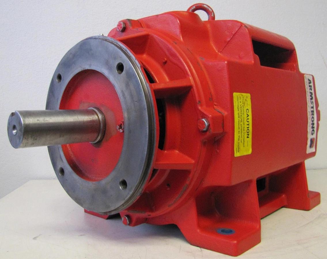 Used WEG 25 HP Electric Motor 230/460V 3 Phase 3530 RPM 256TC 1-5/8" Diameter Shaft