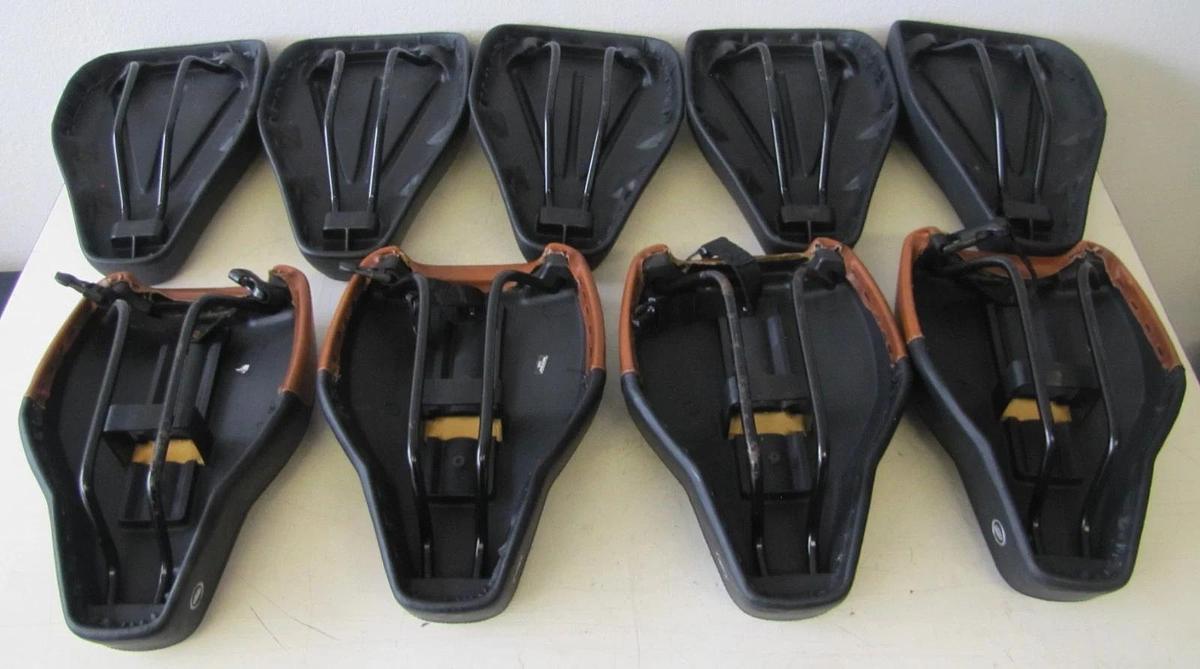 Velo Mixed Bike Seats Lot of 9 Wide A2B High Quality Bicycle Seat Replacements