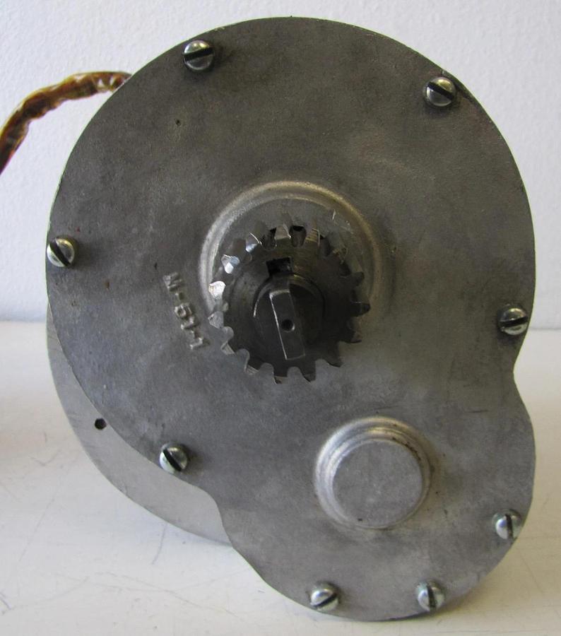 Used Collins 22A Thred-O-Matic Electric Motor with Switch 115V HS M