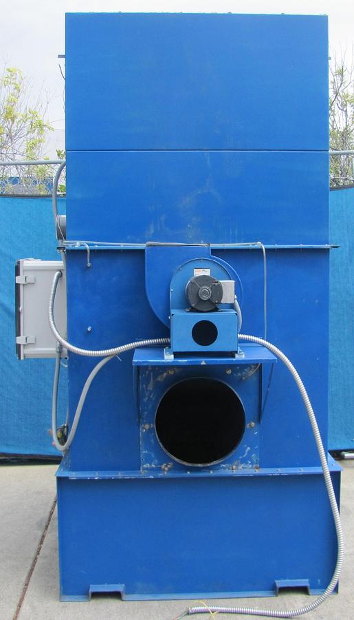 Used Filter 1 Hydrotron 10 HP Wet Dust Collector 5000 CFM NG HWF-5-50-10-VF 460V