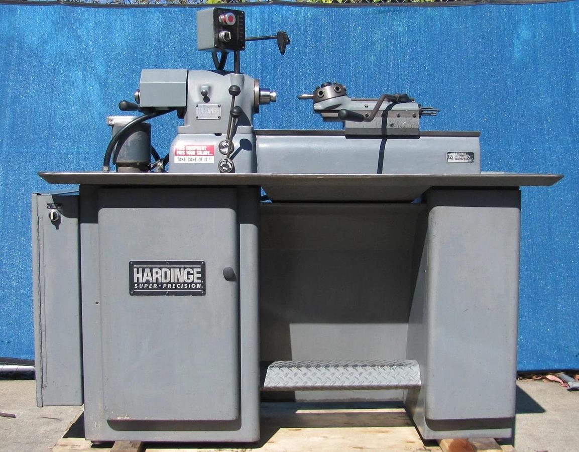 Used Hardinge DV-59 DSM-59 Second Operation Turret Lathe 3/4 HP 230V 3 Phase Coolant