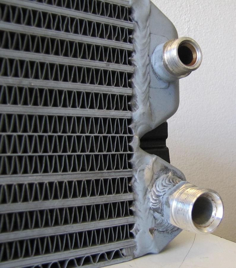 Used Atlas Copco Air Oil Cooler 1613903500 Genuine OEM 1613 9035 00 GA 10 Compressor