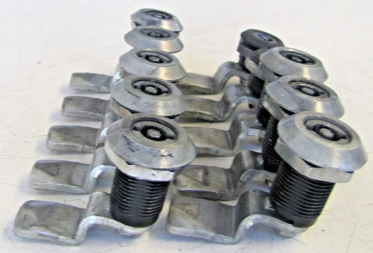 Used Lot of 10 Heavy Duty Industrial CompAir Door Cam Locks