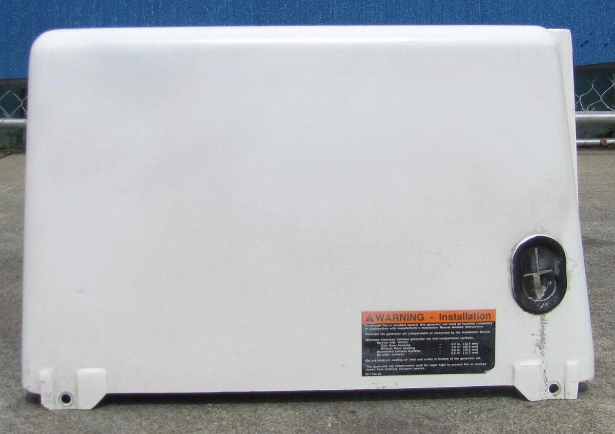 Used Cummins Onan 0405-6915-03 Housing Assembly Cover for RV Generator