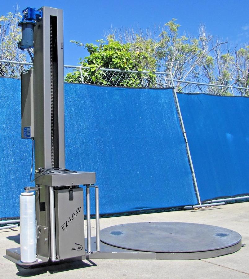 Used Arpac Pro-4006-L Shrink Wrap Paller Wrapper Wrapping Machine 4000 Lbs Cap 115V