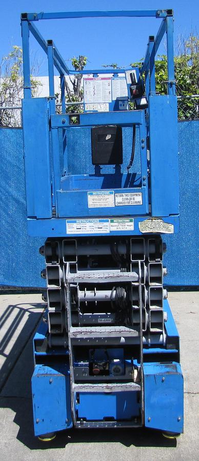 Used Genie GS-3232 Electric Aerial Scissor Lift Man Lift 500 lbs Cap 32' Height