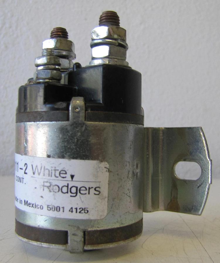 Used White Rodgers 124-114111-2 24V DC Soleniod 100 Amp SPNO 24 VDC Continous