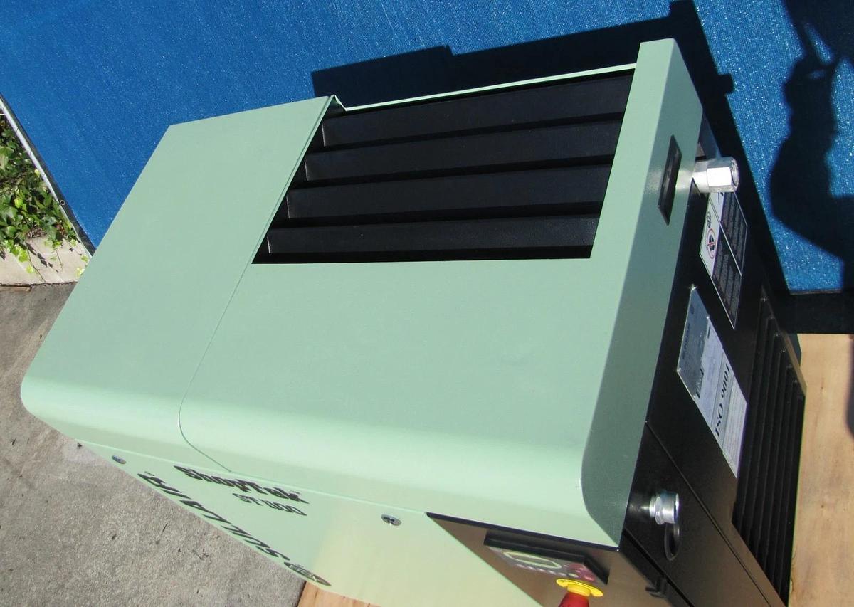 Used Sullair ShopTek ST1100 Rotary Screw 15 HP Air Compressor Only 18,213 Hours