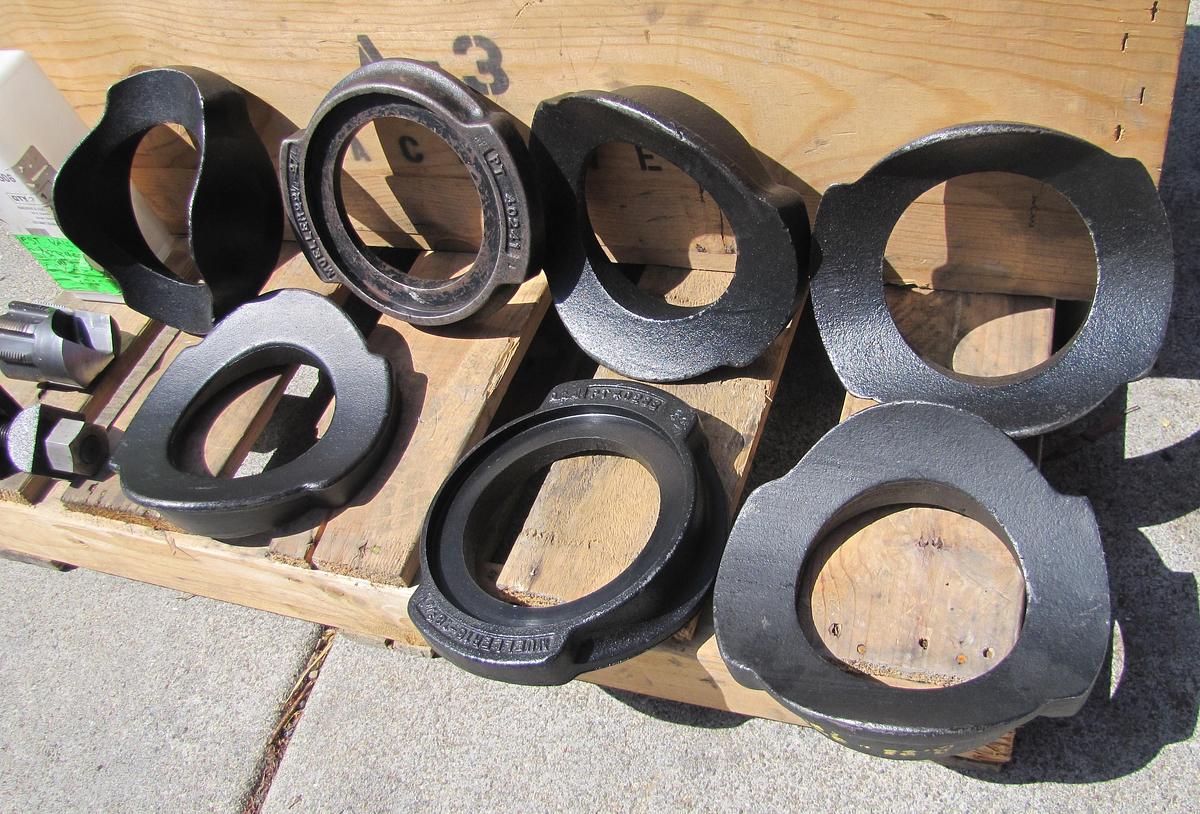 Used Mueller Main Pipe Tapping & Drilling Machine Hot Live Tap 4" to 27" Pipe Saddles