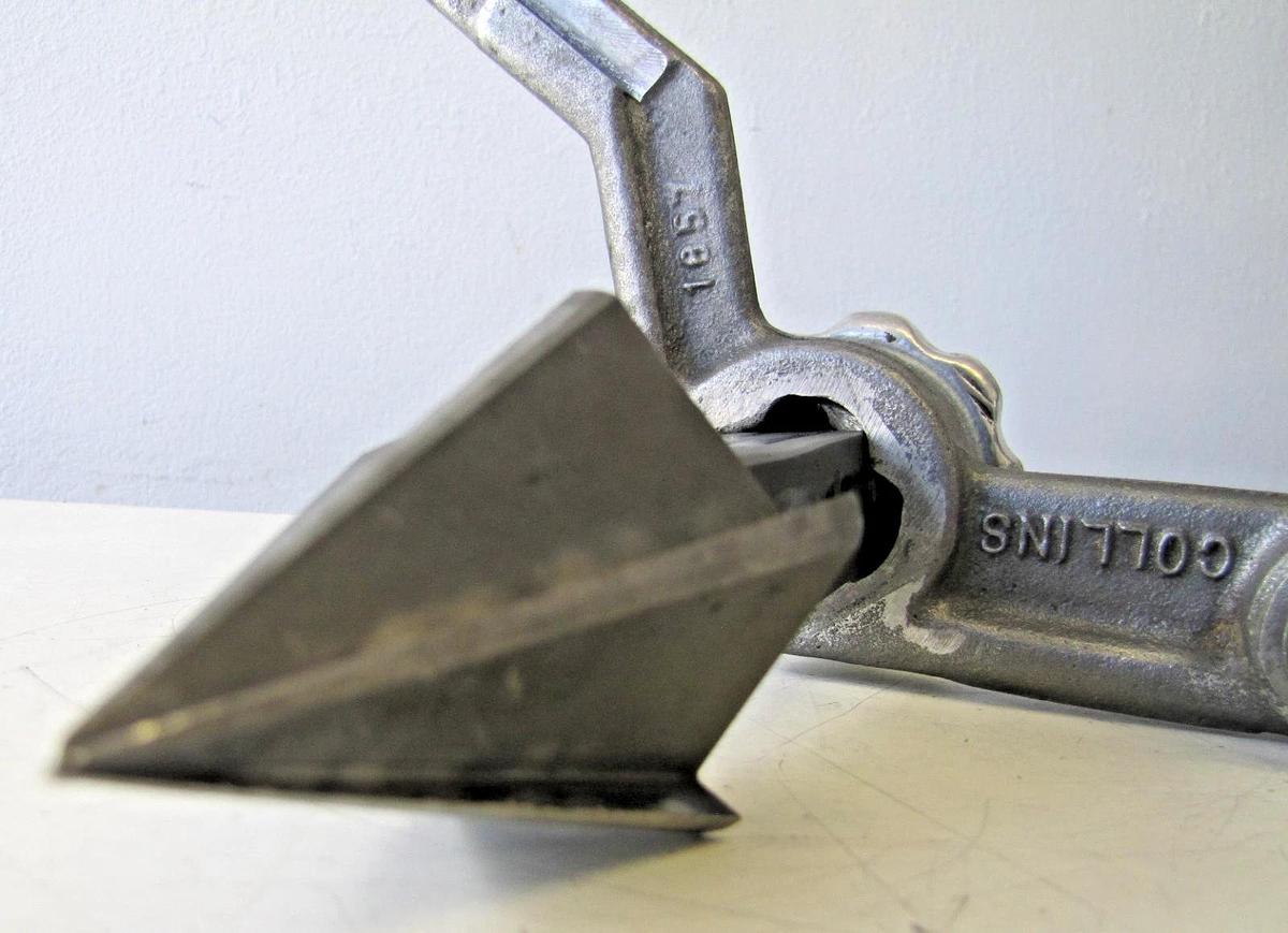 Used Collins Adjustable Pipe Cone Reamer 1857 for Thred-O-Matic 22A Pipe Threader